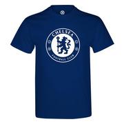 Chelsea T-shirt White Crest