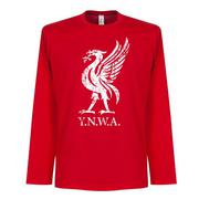 Liverpool Långärmad Tröja Ynwa Distressed Röd