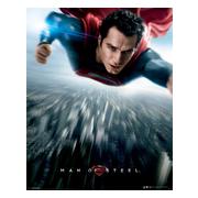 man-of-steel-miniaffisch-flying-1