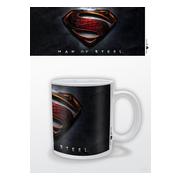 Man Of Steel Mugg 3d Logo