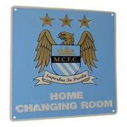 Manchester City Skylt Hemmaomklädningsrum Eagle