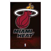 Miami Heat Affisch Logo A502