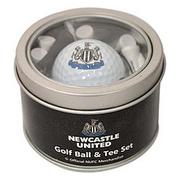 Newcastle United Golfboll Och Peggar