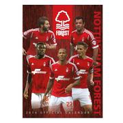 Nottingham Forest Väggkalender 2014