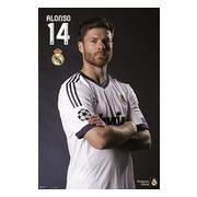 Real Madrid Affisch Alonso 117