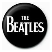 The Beatles Pinn White Logo