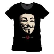 V For Vendetta T-shirt Anonymous