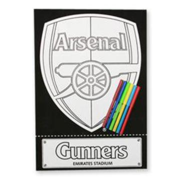 Arsenal Affisch Och Pennor