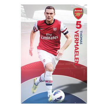 Arsenal Affisch Vermaelen 24