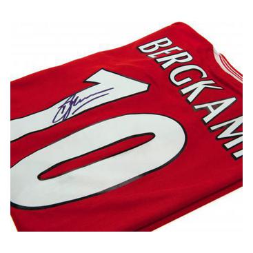 Arsenal Signerad Matchtröja Dennis Bergkamp
