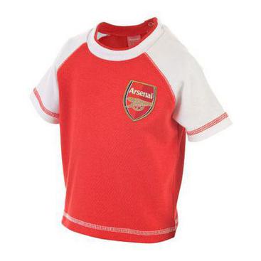 Arsenal T-shirt Baby Rödvit