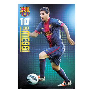 Barcelona Affisch Messi 18a