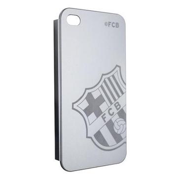 Barcelona Iphone 4/4s Skal Hårt Sidecrest Silver