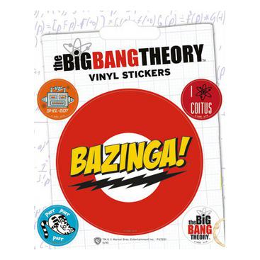 Big Bang Theory Klistermärke Bazinga