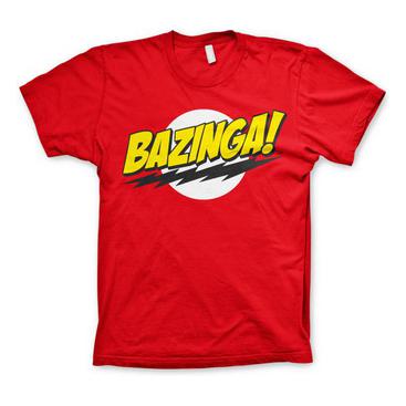 Big Bang Theory T-shirt Bazinga Logo