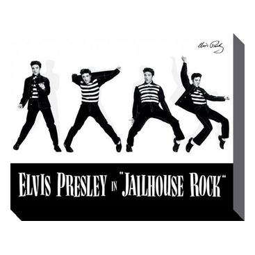 Elvis Canvastryck Jailhouse Rock