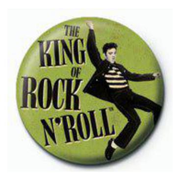 Elvis Presley Pinn King Of Rock N Roll