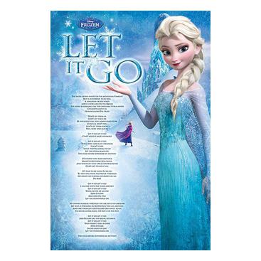 Frozen Affisch Let It Go B298