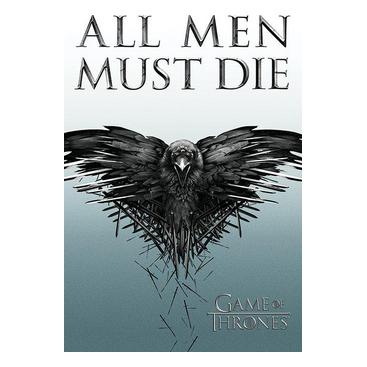 Game Of Thrones Affisch All Men Must Die A248