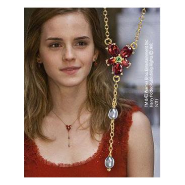 Harry Potter Halsband Hermione Red Crystal