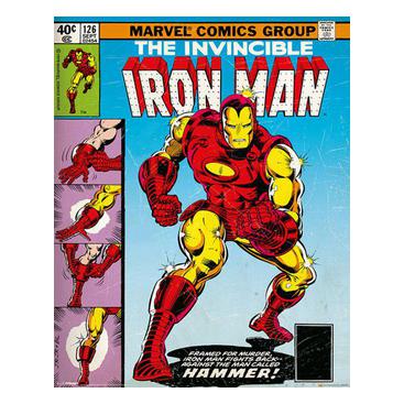 Iron Man Miniaffisch Cover M94