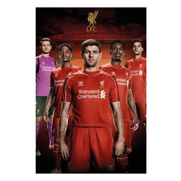 Liverpool Affisch Players 17