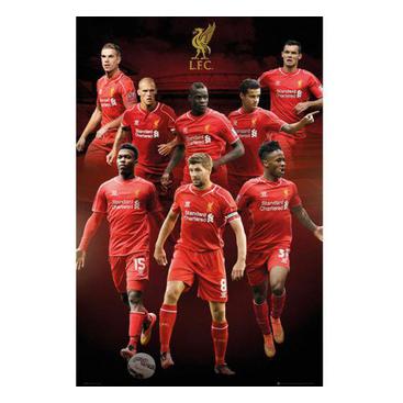 Liverpool Affisch Players 70