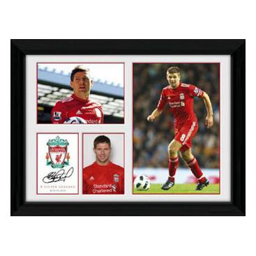 Liverpool Bild Gerrard 40 X 30