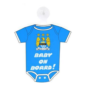 Manchester City Skylt Tröja Baby On Board