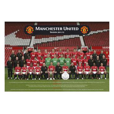 Manchester United Affisch Squad 77