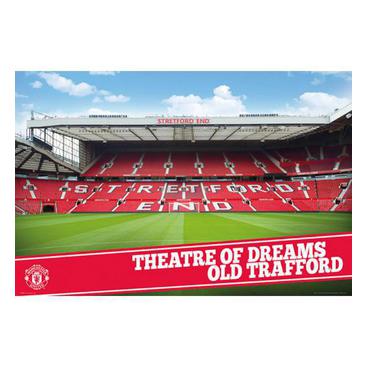 Manchester United Affisch Stadium 97