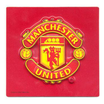 Manchester United Kylskåpsmagnet Fyrkant