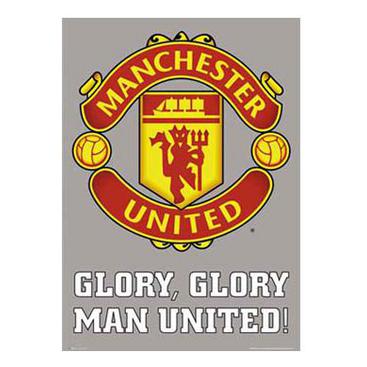 Manchester United Miniaffisch Crest 97
