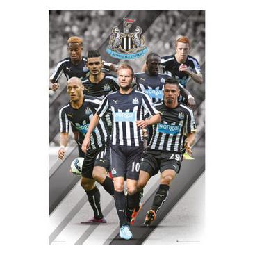 Newcastle United Affisch Players 99
