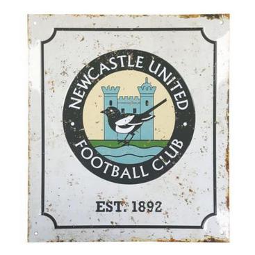 Newcastle United Skylt Retro Logo