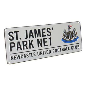 Newcastle United Vägskylt