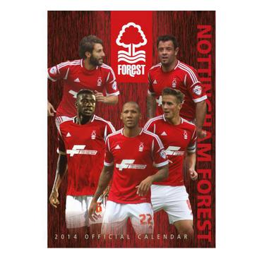 Nottingham Forest Väggkalender 2014