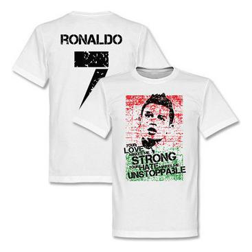 Portugal T-shirt Ronaldo Flag