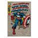 Captain America Affisch Retro A449