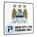 Manchester City Skylt No Parking