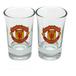 Manchester United Snapsglas 2-pack