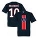 Paris St Germain T-shirt Ibrahimovic Mörkblå Barn