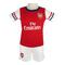 Arsenal Tröja Och Shorts Baby Röd/vit