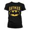 Batman T-shirt Vintage Dam Svart