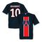 Paris St Germain T-shirt Ibrahimovic Mörkblå