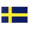 Sverige Klistermärke Flagga
