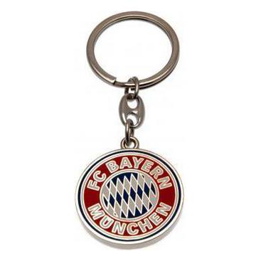 Bayern München Nyckelring Crest Colour