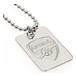 Arsenal Halsband - Id-bricka/dogtag Crest Silverpläterad