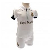 Real Madrid Tröja Och Shorts Baby