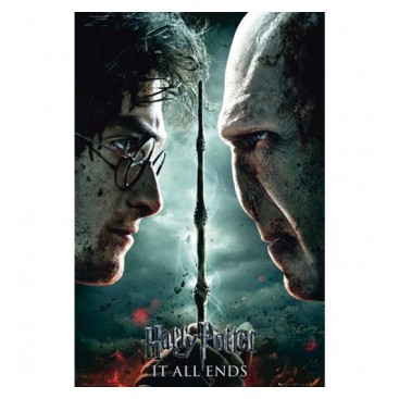 Harry Potter Affisch It All Ends 227